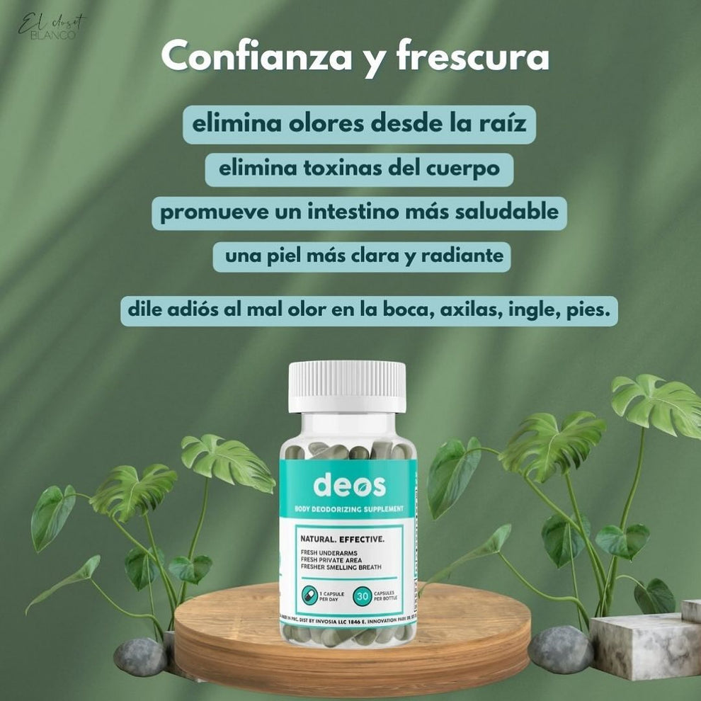 DEOS - Desodorante Corporal Interno