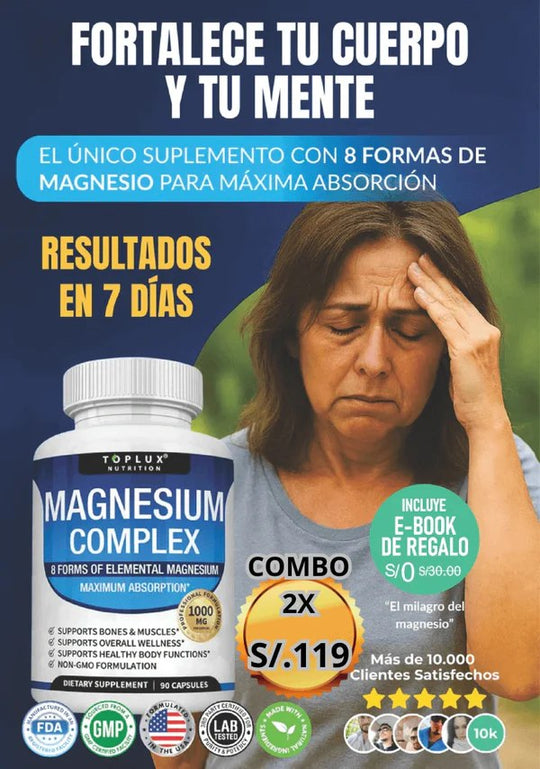 MAGNESIO COMPLEX 60 CAPSULAS