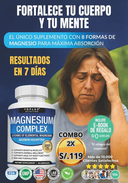 MAGNESIO COMPLEX 60 CAPSULAS